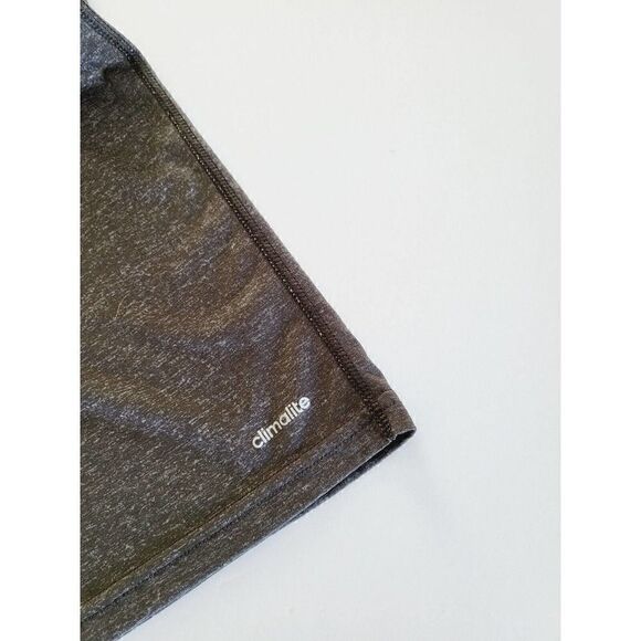 Adidas Ultimate Tee Shirt Mens Sz Large Gray Short Sleeve Polyester Athletic - Picture 7 of 7